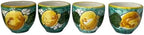 Espresso Cup Set of 4, Ceramic Cups Made in Italy, 2 oz Italian Coffee Cups, Coffee Lover Gift Set, Made in Italy Pottery - Image 4