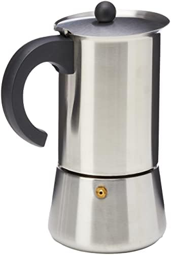 IBILI Indubasic Espresso/Coffee Maker for 12 Cups, Stainless Steel, Silver/Black, 23 x 17 x 13 cm - Image 2