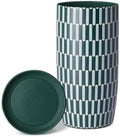 Simple Modern Insulated Travel Coffee Mug 360° Lid | 16oz | Striped by Unknown