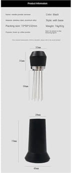 Handheld Coffee Cloth Powder Needle Stirrer WDT Tool Coffee Stirrer - Image 3