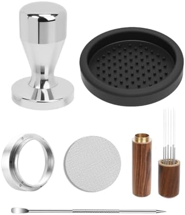 Espresso Accessories Set, 53mm Espresso Tampera & Dosing Funnel by PROKITCHEN