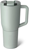 BrüMate Müv - 35oz 100% Leak Proof Insulated Coffee Mug with Handle & Lid - Stainless Steel Coffee Travel Mug - Double Walled Coffee Cup (Sage) by Br%C3%BCMate