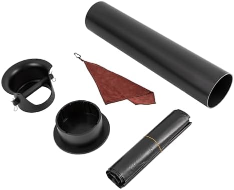 Commercial Floorstanding Knockbox, Knock Box For Coffee Ground Espresso Knock Boxe with Removable Base & Hooks in Milk Tea Stores, Snack Bars 8.46 x 8.85 x 33.66 Inches (Black) - Image 7