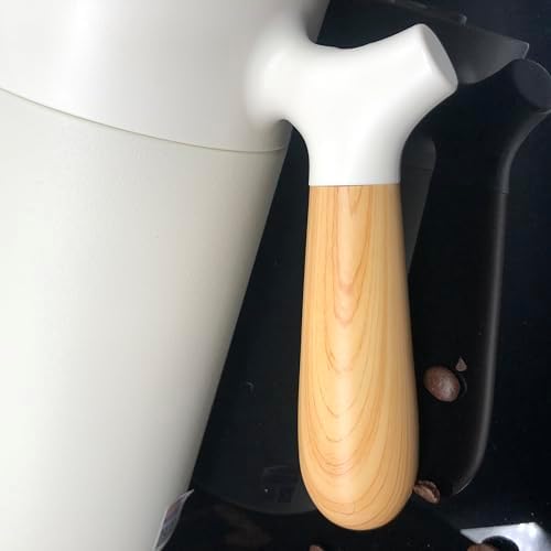 Coffee Cup 304 Stainless Steel Hand Maker Coffee Insulated Kettle With Handle 950ml High-end French Press Coffee Pot (White) - Image 7