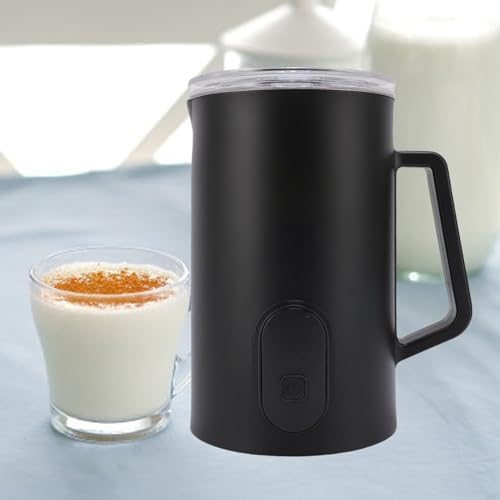 Yinhing Electric Milk Frother and Steamer, 4 in 1 Multi Purpose Tool for Hot and Cold Foam, with 160ML Frothing and 350ML Heating Capacity for Coffee Latte Cappuccino Hot Chocolate (US Plug 110V) - Image 4