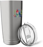 Disney Princess Alphabet Monogram Mermaid Letter A for Ariel Stainless Steel Insulated Tumbler - Image 5