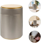 6pcs Large Airtight Tea Tin Canisters with Lid, round Metal Food Storage Containers for Loose Leaf Tea, Kitchen Pantry Sealed Jars for Coffee and Sugar - Image 7
