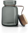 EVA SOLO Silhuette Storage Glass, Smoked Grey, Dense Wood Glass, Grey (Smokey), 2.0 Litre by EvaSolo