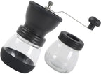 Garneck Manual Hand Coffee Bean Grinder Wear-resistant Burr Mill for Home Office Use Portable Compact Coffee Grinder with Consistency Easy to Clean and Travel-friendly Design by GARNECK
