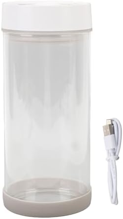 AUNMAS Electric Vacuum Canister Sealed Glass Jar with Built in 500mAh Battery for Coffee Tea Nuts Dried Fruit Food Storage (1350ml) - Image 6