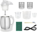 Tribest Soyabella SB-130 Deluxe Automatic Nut Milk Maker & Soy Milk Maker Machine, White/Stainless Steel - Image 3