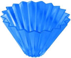 Ceramic Coffee Filter Cup Reusable Filters With Wood Stand Funnel Dripper Cake Accessories(Blue) by Unknown