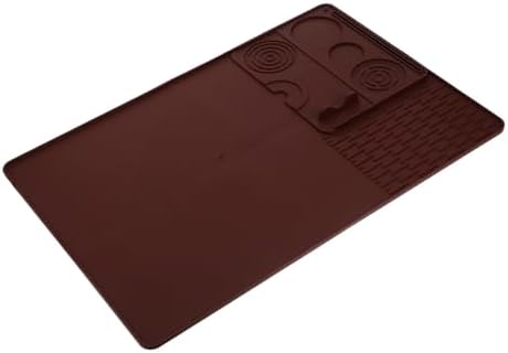 Silicone Coffee Maker Tamper Mat 22.8x15.7 Inch Coffee by Kichvoe
