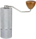 Manual Coffee Grinder Burr Inside Portable Hand Grinder With Double Bearing Positioning(Gray) by Unknown