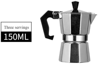 Aluminum Moka Pot 50-600ml Stovetop Espresso Maker Italian Latte - Image 2