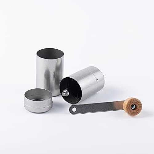 VINTAGEINOX Coffee Grinder, Made in Japan, Ceramic Blade, Stainless Steel, Aging, Unbreakable, Dishwasher Safe - Image 2