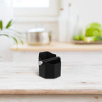 Espresso Knock Box Stainless Steel round Black Coffee Grounds Dump Bin - Image 5