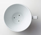 Carita Kalita Ceramic Coffee Dripper Hasamiyaki, For 2 to 4 People, Wave Series, Ceramic, Made in Japan, #02135, Drip Equipment, #02135, For 2 People, 2 Cups, 4 Cups, Porcelain, Stylish, Camping, - Image 2