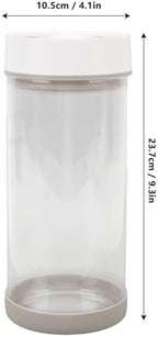 Asixxsix Automatic Vacuum Coffee Canister, Airtight Sealed Electric Vacuum Canister, Coffee Beans Tea Dried Fruits Nuts Storage Organizer Built in 500mAh Battery for Home Kitchen (1350ml) - Image 2