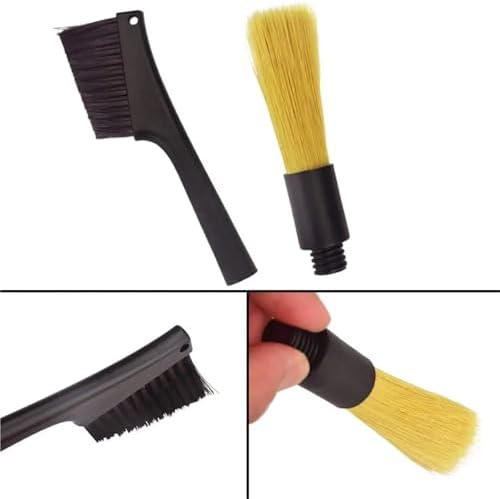 Coffee Grinder Cleaning Brush - Dual Purpose Tool for Espresso Machines and Coffee Makers - Image 3