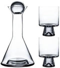 Water Pitcher Water Jug and Glass Set,Crystal Wine Glasses Cup Set Bar Accessories,Nordic Light Luxury Cold Kettle Wine Milk Bottle Water Jug(Gris) by Unknown