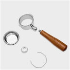 54mm Coffee Filter, Stainless Steel Bottomless Portafilter Espresso Maker Tool, Compatible For Breville Sage, 870/875/878/880 Coffee Machine(Distributor-53mm) - Image 6