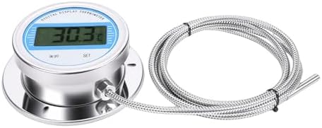 Digital Thermometer, Stainless Steel Probe, Accurate Temperature Measurement -50 to 392F for Cooking Kitchen BBQ Smoker - Image 3