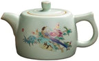 Tea Kettle Large Capacity Ceramic Household Teapot Retro Ice Crack Glaze Teapot Ceramic Tea Infuser by Unknown