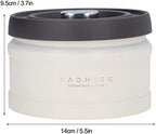 Pssopp 304 Stainless Steel Vacuum Sealed Coffee Canisters Large Diameter Airtight Stackable Containers with Vacuum Pump for Long Term Coffee Bean Storage (750ML) - Image 2