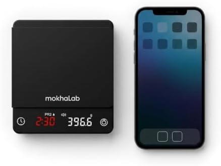 Mini Coffee Scale with Timer for Espresso & Pour-Over, USB-C Rechargeable - Image 4