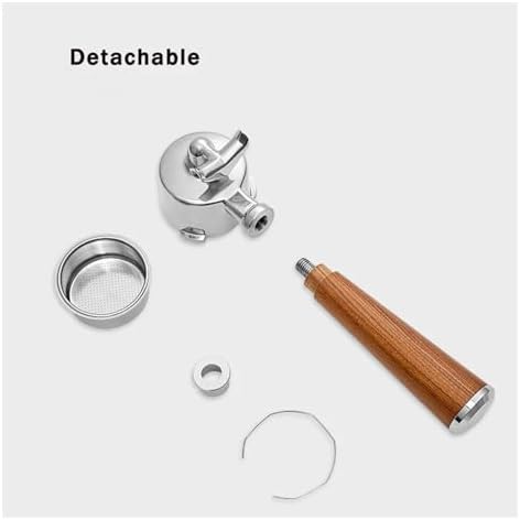 51mm 3 Ears Coffee Portafilter，Coffee Machine Stainless Steel Double Spout Handle Utensil,Compatible With Delonghi，Compatible With Dedica，Ec680/685(51mm-3ears -A2) - Image 5