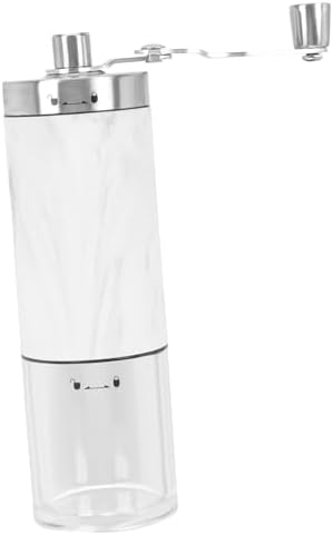 Portable Hand Crank Coffee Mill Grinder for Beans, Stainless Steel by Wakauto