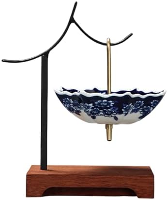 Porcelain Tea Filter with Hanging Hook, Blue and white porce by Unknown