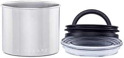 Airscape Stainless Steel Coffee Canister & Scoop Bundle | Dry Goods Storage - Image 3