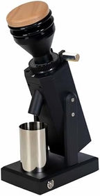 Turin SK40 Single Dose Grinder | 40mm Stainless Steel Conical Burrs, Stepless Adjustment, Tilted Base, Low Retention – Black or White (Black) - Image 4