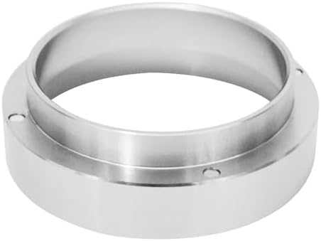 51/53/54/58mm Espresso Coffee Dosing Ring Coffee Filter Replacement Ring Espresso with 2 Cup 1 Cup Basket Needle Dosing Funnel 54mm(51mm Black Ring) - Image 4