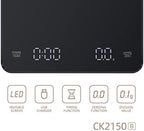 Precision Electronic Scale LED Display Built-in Auto Timer Pour Over Espresso Smart Coffee Scale Kitchen Scales 3kg (Color : Precision Scale) - Image 3