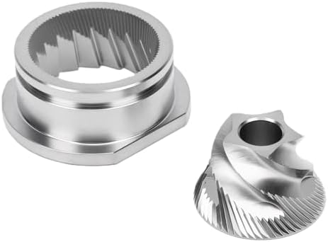 Stainless Steel Coffee Grinder Burrs Conical Burr Set Replacement for HS Plus with Modified Grooves Ensures Uniform Particles 1.9 Inch Diameter Ideal Home Baristas and Commercial - Image 3