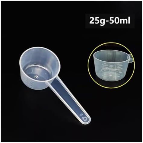 5PCS Plastic Measuring Spoon Set, Coffee Scoop with Scale - Image 2