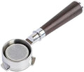 51mm Coffee Bottomless Portafilter With 2cups Filter,Compatible For DeLonghi, EM450M Linea Classic Stainless Steel Bottomless Portafilter(Style 5) by Unknown
