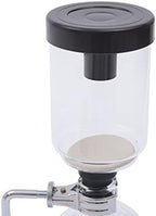Siphon Syphon Coffee Maker Tabletop Glass Siphon Pot Syphon Coffee Maker Siphon Vacuum Coffee Maker Black (3 Cups(360ml)) - Image 6