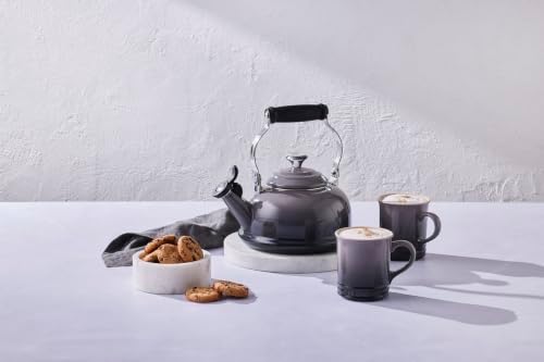 Le Creuset Enamel On Steel Whistling Tea Kettle, 1.7 qt., Nectar - Image 5