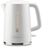 Toastmaster 1.7 Liter Electric Kettle - Tea & Coffee Kettle - Electric, Cordless Water Heater - Tea Water Boiler with Filter Pour Spot - White by Toastmaster