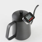 Digital Thermometer Silver for Coffee and Milk, Stainless Steel - Image 6