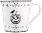 222 Fifth Elegant Haunting 4-Piece White Porcelain Halloween Mug Set - Witch Hat, Jack-o’-Lantern, Potion Bottles & Spider - 20.29 oz, Large Capacity Coffee Cups, Dishwasher & Microwave Safe - Image 7