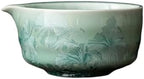 1-8PCS Glaze Matcha TeaSet With Strainer Spoon Bowl Reusable Whisk Holder Set(1 BOWL -GN) by Unknown