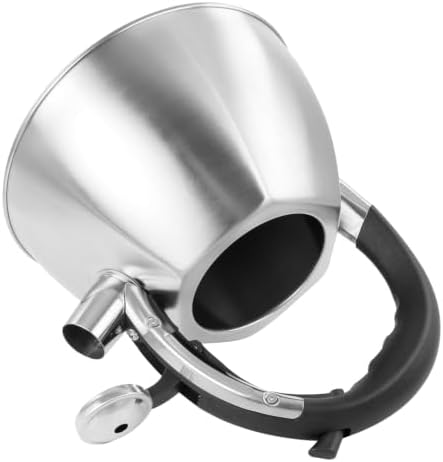 Mr. Coffee Stainless Steel Whistling Tea Kettle, 3 Qt, Silver - Image 4