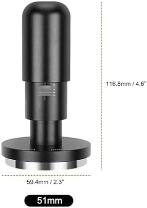 Calibrated Espresso Tamper, Coffee Tamper With 20-35lbs Adjustable Pressure Feature, Springs Loaded For 51-58mm, Barista(51MM) - Image 2