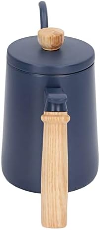 Pssopp Coffee Pour Over Kettle 600ml, Gooseneck Spout with Wood Handle - Image 4