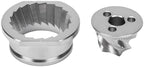 SUNGOOYUE Stainless Steel Coffee Grinder Burrs, Conical Burr Set 48MM Replacement Parts with Modified Grooves for Precise Grind and Easy Maintenance for HS Plus Coffee Grinders - Image 5